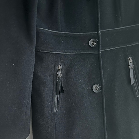 OSCAR de la RENTA stylish wool overcoat - Picture 3 of 5